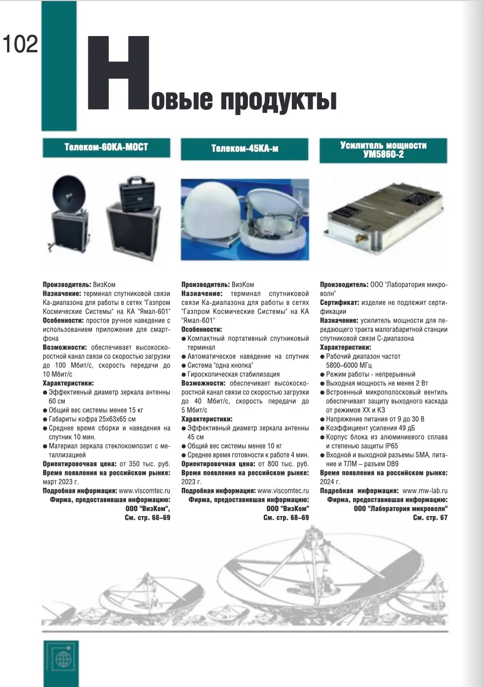 Новые продукты 2025